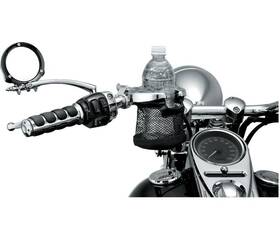 Ngk 1475 Kuryakyn Universal Drink Holder Basket Style For 1 1/4 Inch Handlebar
