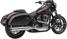 6521 Ngk Cobra Dual Cut Slip-on Muffler - Chrome