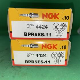 Bpr5es-11 Ngk S1 20pk Spark Plugs For Harley Davidson 1340cc Evolution Engines 84- 98 No.4424