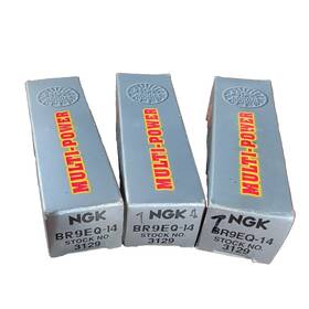 Ngk Br9eq-14 Multi-power Spark Plugs X3 New