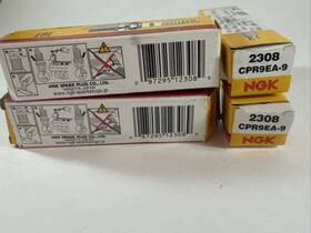 Cpr9ea-9 Ngk X4 4x Spark Plugs Part Number Stock No. 2308 New Genuine Sparkplug