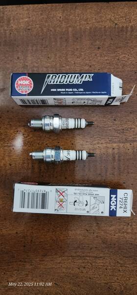 Cr6hix Ngk Ug37 2x Upgrade Iridium Ix Spark Plugs For Honda 250cc Cb250n/t/w 92- #7274
