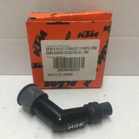59039090000 Ngk /ktm Vdo5fg 520 Mxc Exc 2002 Spark Plug Cap Boot