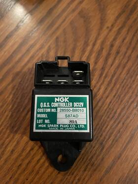 Ngk S87ad Kawasaki Diesel Relay For 2007 -2013 .ngk Q.g.s. Controller Dc12v. Model