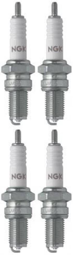 Str31 Ngk Set 4 Standard Spark Plugs For Yamaha Bw200 1988-1985 Engine 200cc