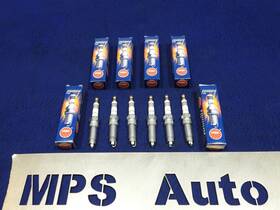Znar7aix Ngk 6pc Spark Plugs Iridium Ix 7554 D04