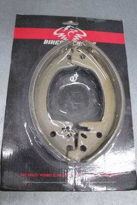 492549 Nhc Bikers Choice Replacement Brake Shoes Flh 1938-57 Harley
