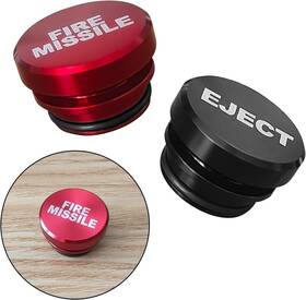 Ntrf12x Ntnev Ntnev2 Pieces Aluminum Dustproof Plugs Car Cigarette Lighter Plug Black-red