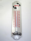 Sc-6999 Norton Thermometer Silver Enamel Metal Clad Uk Made