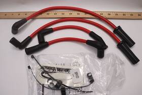 31600112 Screamin Eagle Screaminft Phat Spark Plug Wires Red 10mm