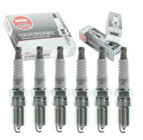 4024110996 Sixity Auto 6 Pc Ngk V-power Spark Plugs Compatible With Chevrolet Blazer 4.3l V6