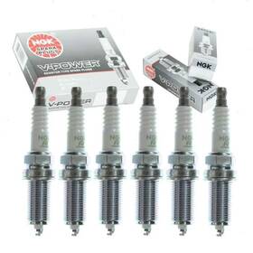 4024126460 Sixity Auto 6 Pc Ngk V-power Spark Plugs Compatible With Toyota Tacoma 4.0l V6 2005-2015