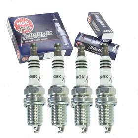 4024186476 Sixity Auto 4 Pc Ngk Iridium Ix Spark Plugs Compatible With Toyota Corolla 1.8l 2.4l L4