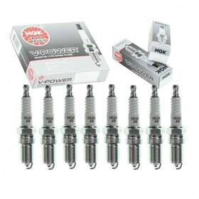 4024189078 Sixity Auto 8 Pc Ngk V-power Spark Plugs Compatible With Chevrolet Silverado 1500 4.8l