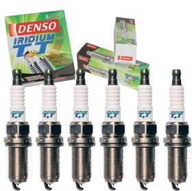 4056093938 Sixity Auto 6 Pc Denso Iridium Tt Spark Plugs Compatible With Toyota Tacoma 4.0l V6