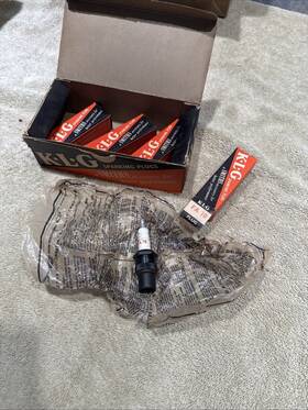 Fa-70 Smiths Klg Fa70 Spark Plug Vintage Nos Sparking 4 From The 1960s British