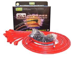Tyy79253 Taylor Cable 79253 409 Pro Race Universal Spark Plug Wire Sets -red