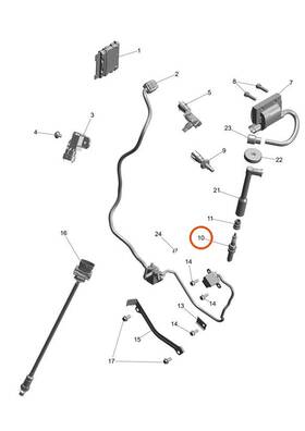 Triumph Jy351206 - Genuine Oem Spark Plug