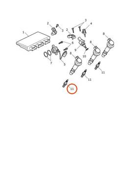 Triumph T1296501 - Oem M10 Spark Plug