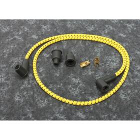 32-1213 Volt Tech Yellow Universal 7mm Braided Plug Wire Kit -