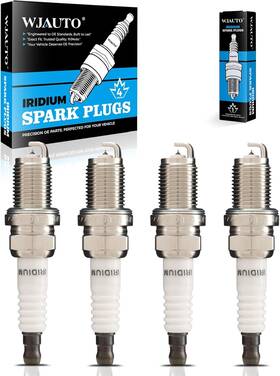 01020002 Wjauto Spark Plugs Iridium 4 Pack Pre-gapped Buj As Sparkplugs Oem Replacement For