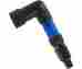 Xf-ds-305006 Parts Unlimited 10mm 12mm 14mm 90 Degree Blue Flashing Spark Plug Cap Boot