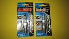 Xs62 Autolite A Pair Of Xtreme Sport Spark Plugs Usa Made 009100261496