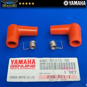 682-82370-00-00 Yamaha Genuine Oem 87-88 Spark Plug Cover Cap Set Waverunner
