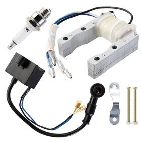 Yofmoo Z9042-yus Cdi Ignition Coil Magneto Spark Plug For 49cc 50cc 60cc 66cc
