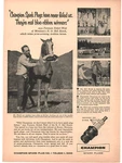 Champion Spark Plugs 1956 Vintage Print Ad 8INX11IN Robert Watt Bell Ranch. Fixed Price $6.95.