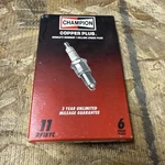 Champion 11 RF18YC Spark Plugs New Set Of 6. Fixed Price $6.99.