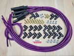 Ton's 8MM Universal Spark Plug Wire Kit Set 6 Cylinder V8 Socket / Hei Purple. Fixed Price $84.99.