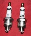 Accel 2401 U-groove Spark Plugs For 1966-1975 Harley Davidson Shovelhead Pack. Fixed Price $21.00.