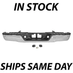 New Chrome Steel Rear Step Bumper Assembly For 2007-2013 Toyota Tundra W/ Park. Fixed Price $300.99.