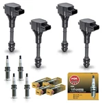 4 Ignition Coils & Ngk Platinum Spark Plugs For Nissan Altima 2002-2006 2.5L. Fixed Price $82.49.