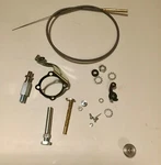 Harley Knucklehead Panhead Wl Ul Dash Mount Gentlemen's Choke Lever Kit 14200-46. Fixed Price $139.95.