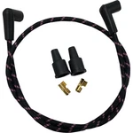 Drag Specialties Plug Wires Braided Black/pink 2104-0401. Fixed Price $33.50.