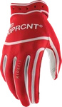 100-PERCENT Ridefit Gloves Red Lg. Fixed Price $39.95.