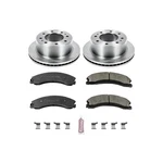 Powerstop Oe Stock Replacement Low-dust Ceramic Brake Pad And Rotor Kit. Fixed Price $293.94.