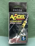 Qty New Accel 2403A U-groove Spark Plugs. Fixed Price $29.94.
