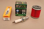 Yamaha Tune Up Kit Ngk Spark Plug & Hf Oil Filter 03/08 Fast Ship. Fixed Price $18.59.