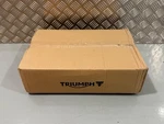 Triumph T1267100 Alternator Cover Brushed Chromate Brand New In Box. Fixed Price $134.32.