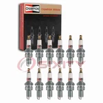 12 Pc Champion Iridium Spark Plugs For 1974-1982 Lamborghini Countach 3.9L Cz. Fixed Price $103.06.