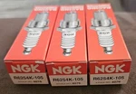 Three Ngk Spark Plugs R6254K-105 4076 Racing Competition Original Packaging. Fixed Price $15.00.