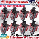 Set High Ignition Coils For Chevy Gmc 4.8L 5.3L 6.0L UF271 D581 12558693 C1208. Fixed Price $99.95.