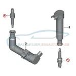 Genuine Bmw 12127726112 Spark Plug MAR8B-JDS. Fixed Price $47.51.