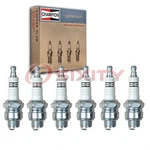 6 Pc Champion Copper Plus Spark Plugs For 1937 Fargo FE1 Sedan Delivery Jq. Fixed Price $22.89.
