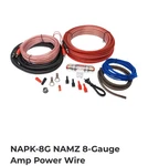 Namz NAPK-8G Amp Install Kit With Gauge Wire. Fixed Price $49.99.