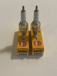 New Ngk Nickel Spark Plugs 4712 (qty. 2) C6HA Fits Honda Yamaha Can-am Kawasaki. Fixed Price $10.99.
