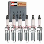 6 Pc Champion Double Platinum Spark Plugs For 2007-2018 Lincoln Mkx 3.5L Yg. Fixed Price $45.40.
